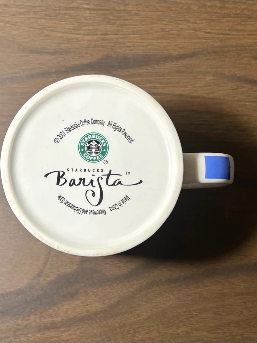 Coffee Bean Drop Mug Starbucks 2001 Aviation Bomber Airplane Jet 20 Oz Barista